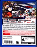 PlayStation Vita Dead or Alive 5+ Back CoverThumbnail
